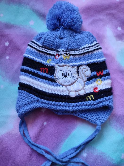 Зимова шапочка на хлопчика