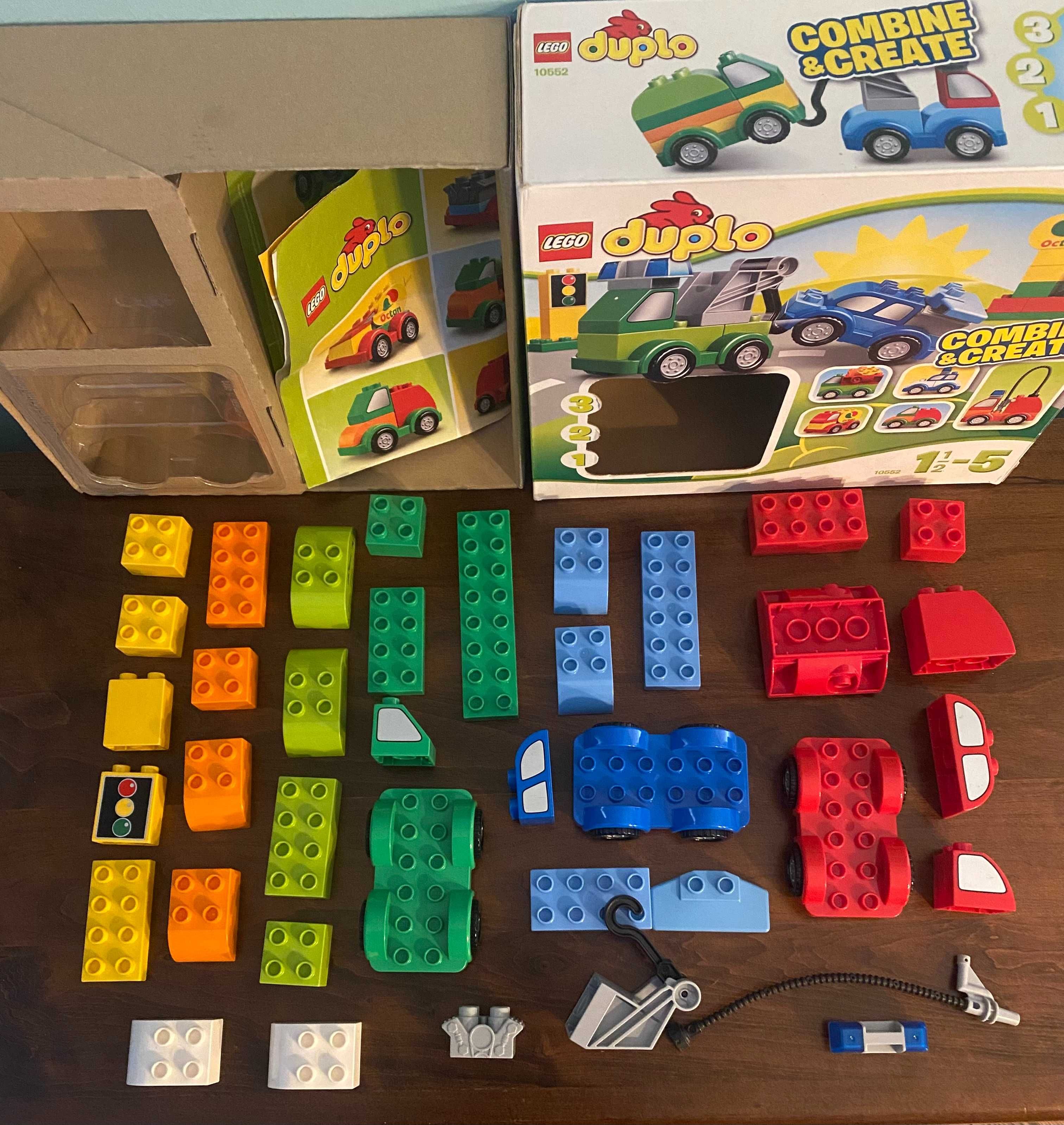 DUPLO block  Lego  10552  "Креативные машинки"