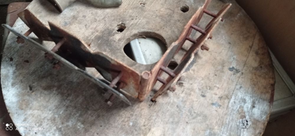 Forjado dobradiças antigas