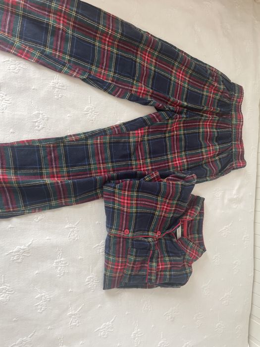 Pijama xadrez uni sexo