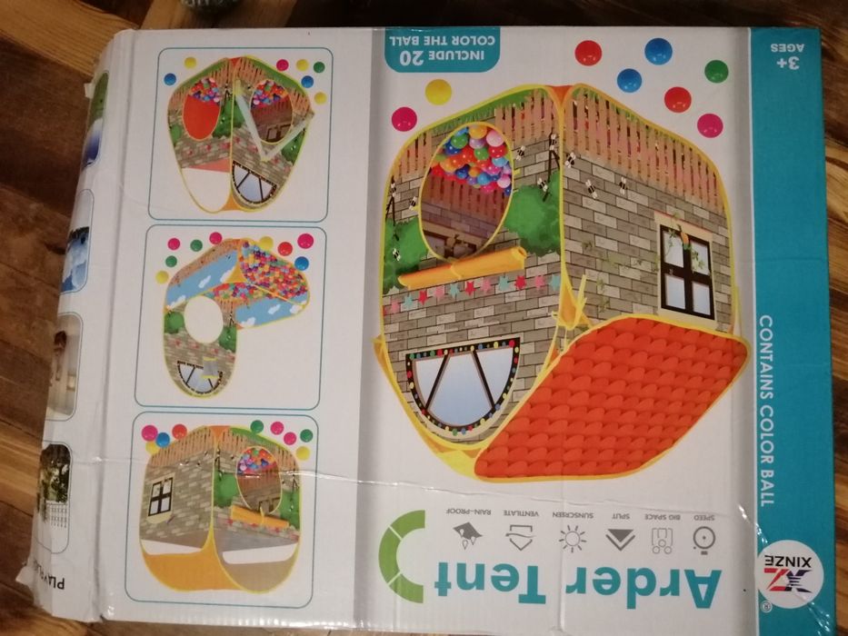 Дитяча іграшкова палатка. Домик для игр. Новый. Развивающая игрушка