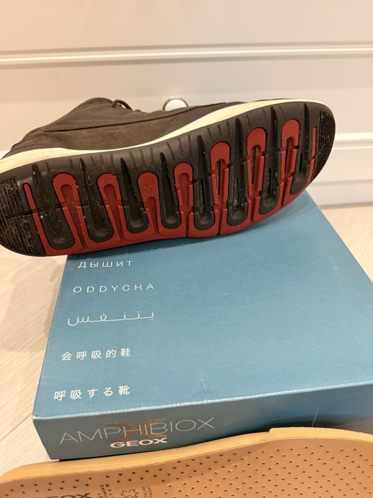 Черевики кросівки 2в1 Geox шкіра р.46