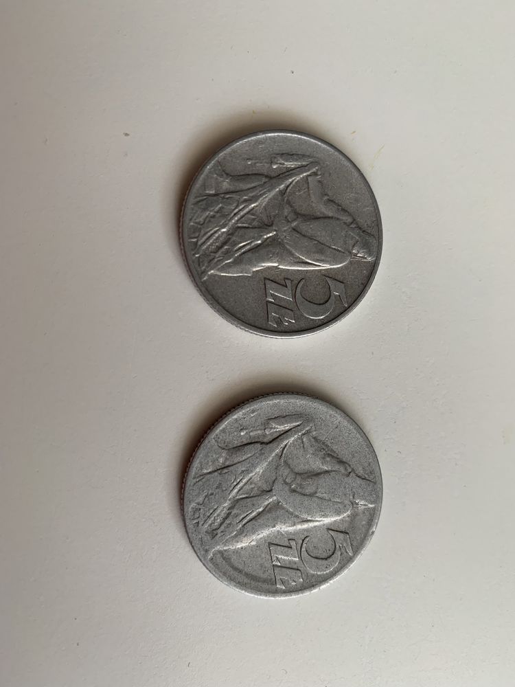 Moneta rybak 1960 i 1973