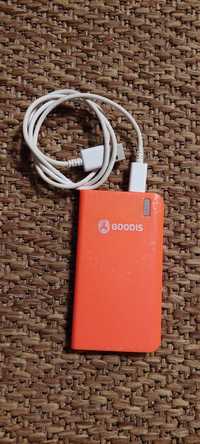 Powerbank GOODIS Spark (4000 mAh - 1 USB - 1 Micro-USB - Laranja