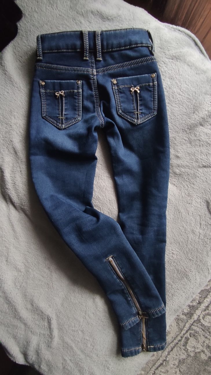 Утепленые джинсы для девочки