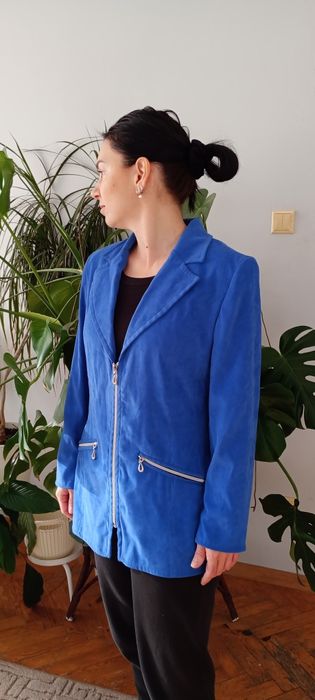 Żakiet damski zamszowy