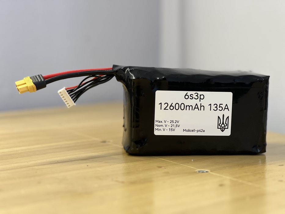 6s3p акумулятори fpv
