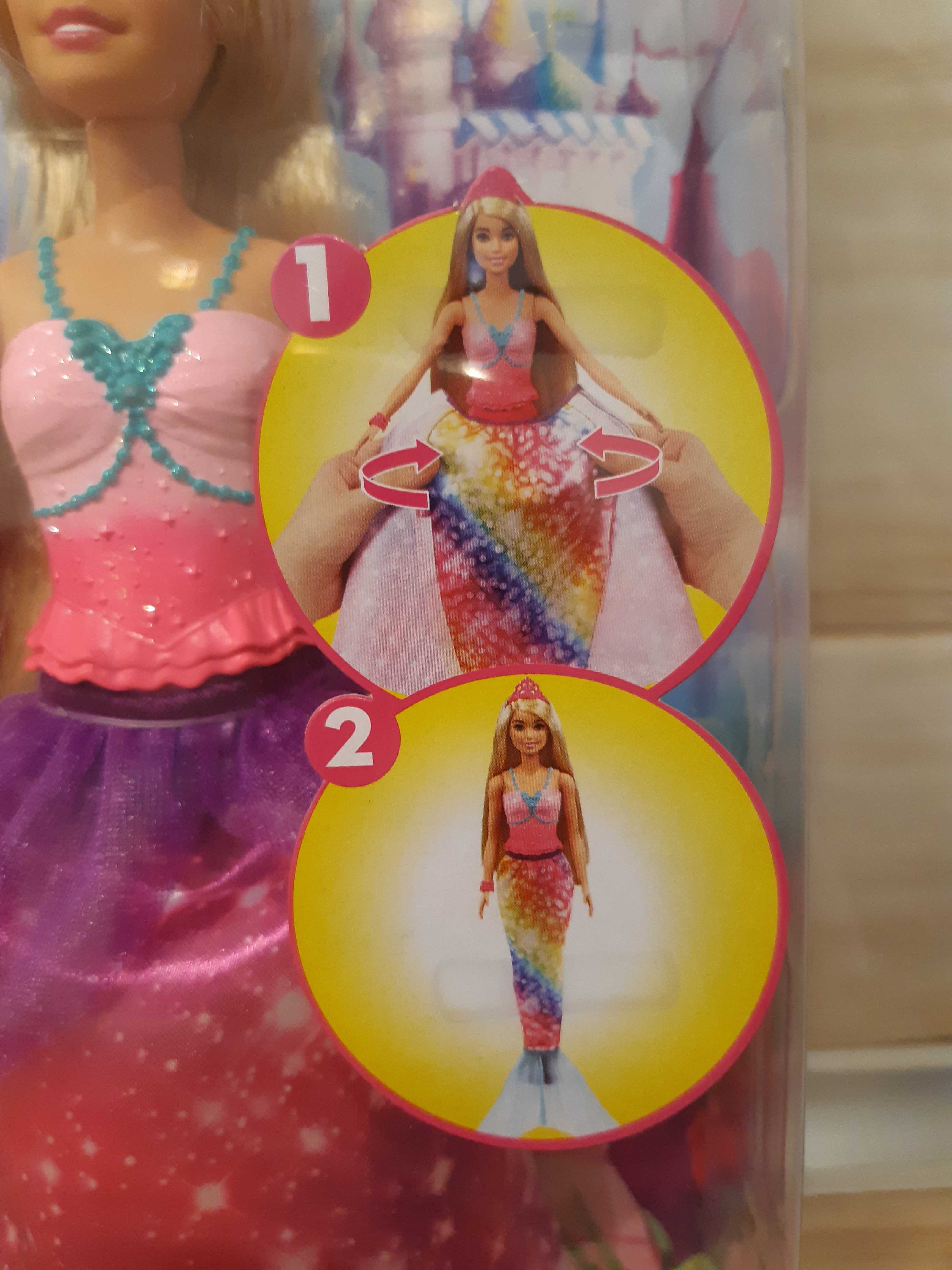 Lalka Barbie Dreamtopia przemiana