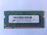 Memórias PC2 6400 1x1GB p/Portátil