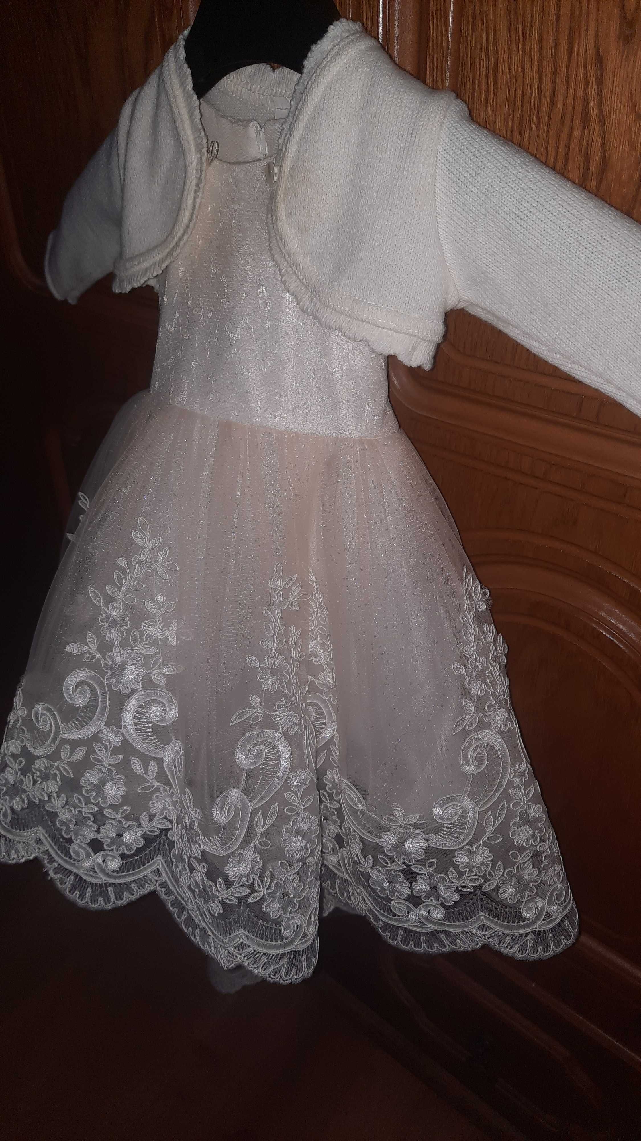Sukienka dla dziewczynki chrzest ślub