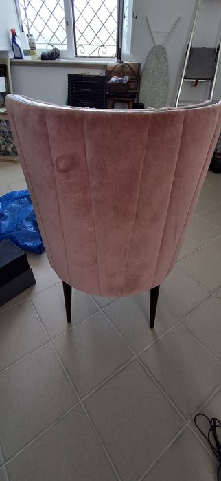 6 cadeiras de mesa de jantar de fabrico italiano da DiCarmo.