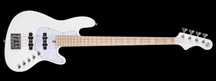 Cort NJS4 WHT w/case gitara basowa z futerałem NJS-4 Robert Elrick