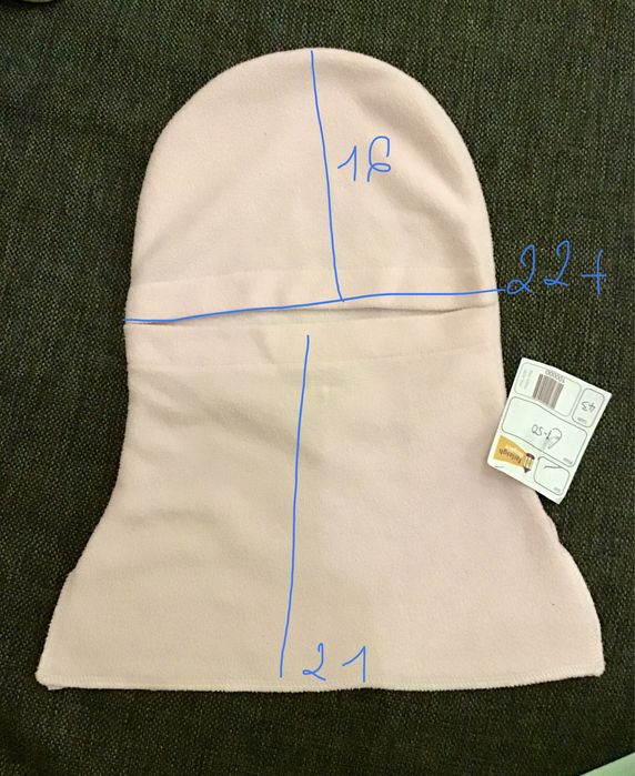 Шапочка хомут дитяча для дівчинки