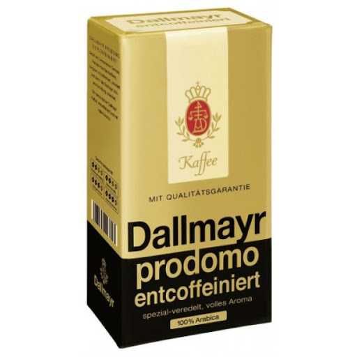 Кава без кофеїну Dallmayr Prodomo Entcoffeiniert , 500 г, мелена
