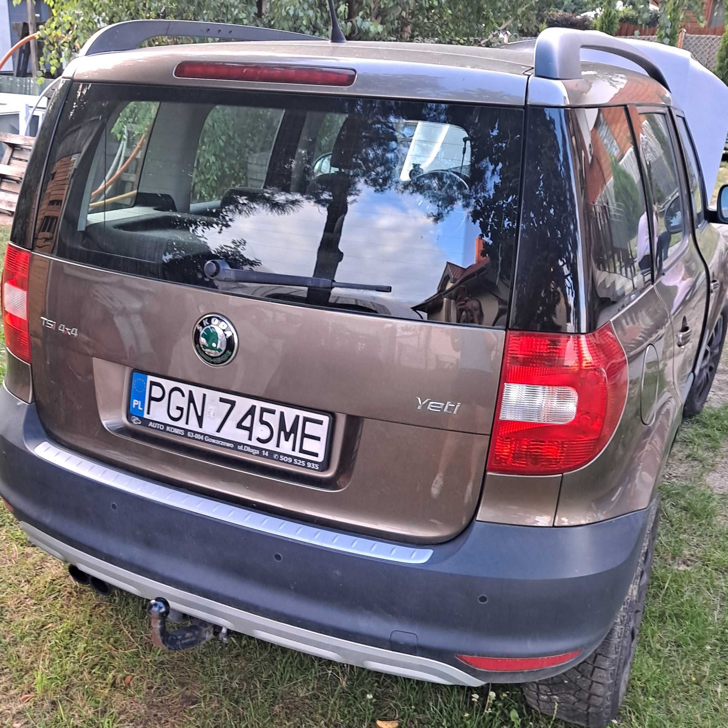 Sprzedam Skode Yeti TSI 1,8 benzyna