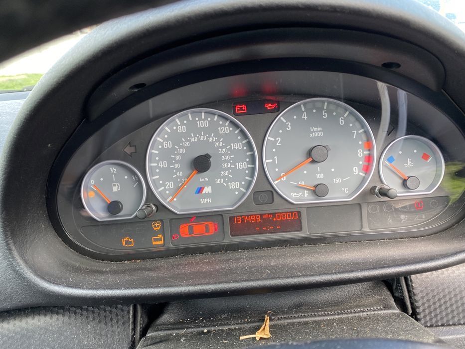 Licznik zegary bmw e46 M3 manual UK