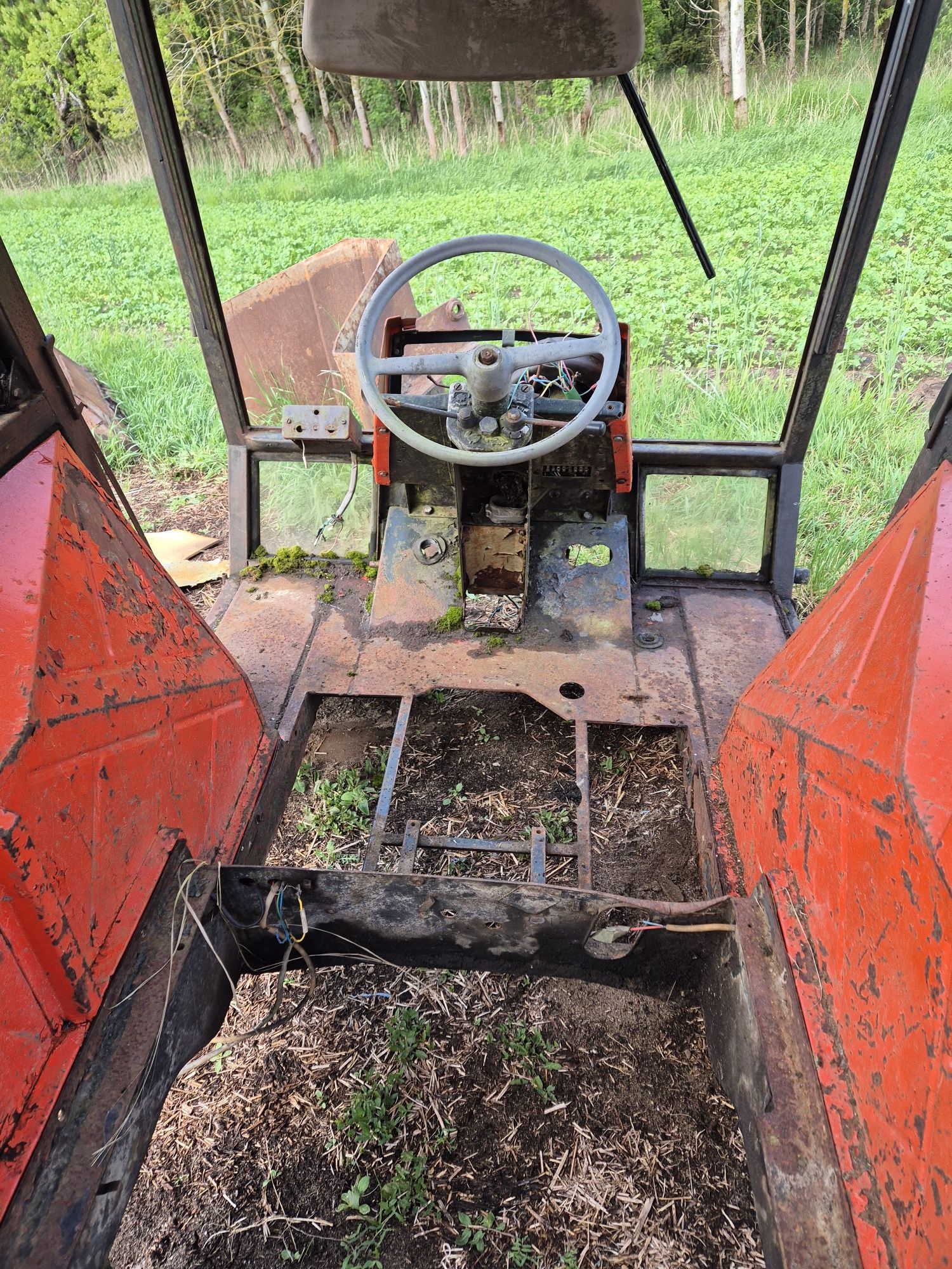 Kabina.  Ursus Zetor