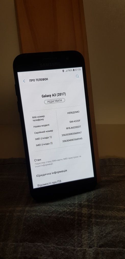 Samsung A3 A320 оригінал в хорошому стані