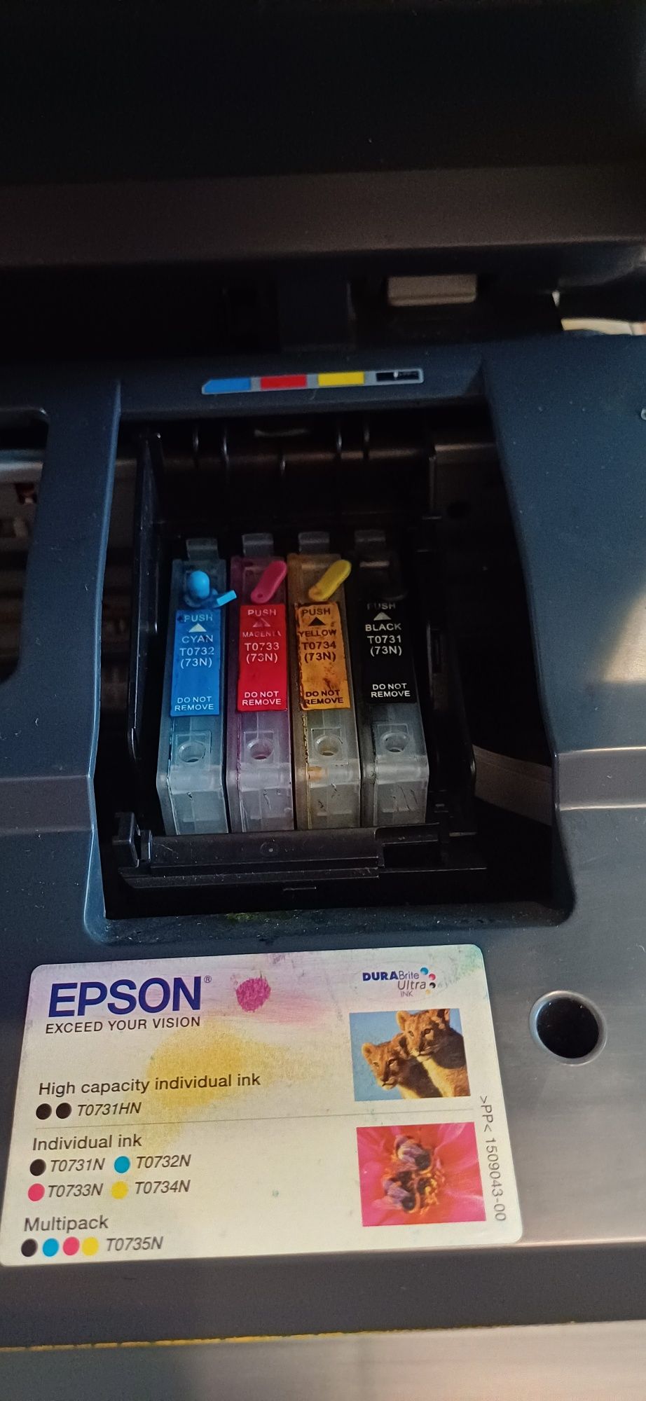 Принтер МФУ струйный Epson TX410