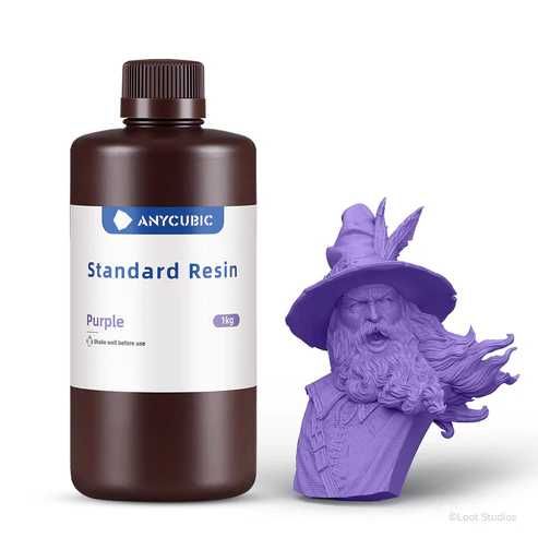 Фотополімерна високоточна смола Anycubic Standard Resin 1kg