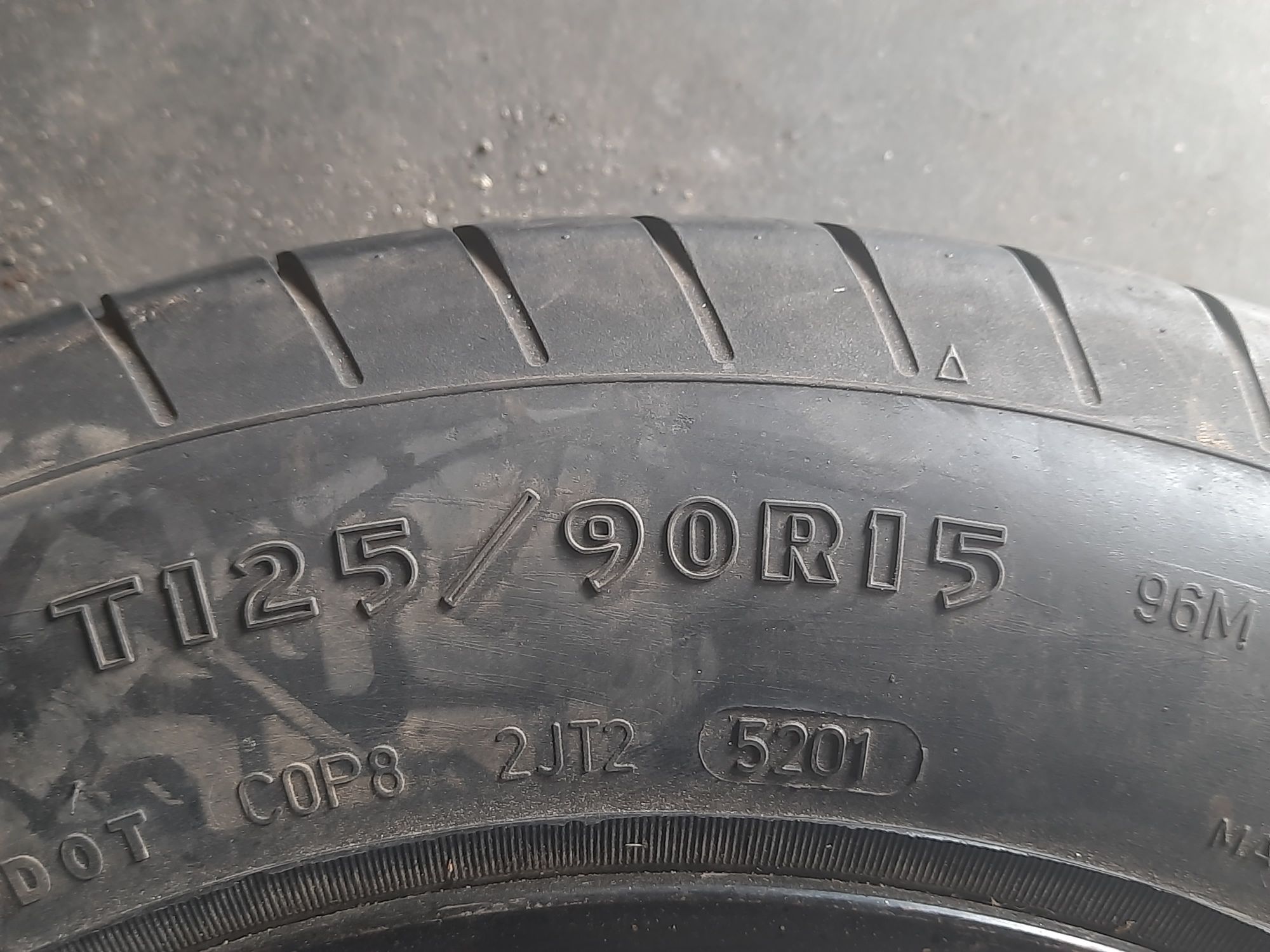Koło dojazdowe Goodyear T125/90R15 96M 4x114,3 ET 40