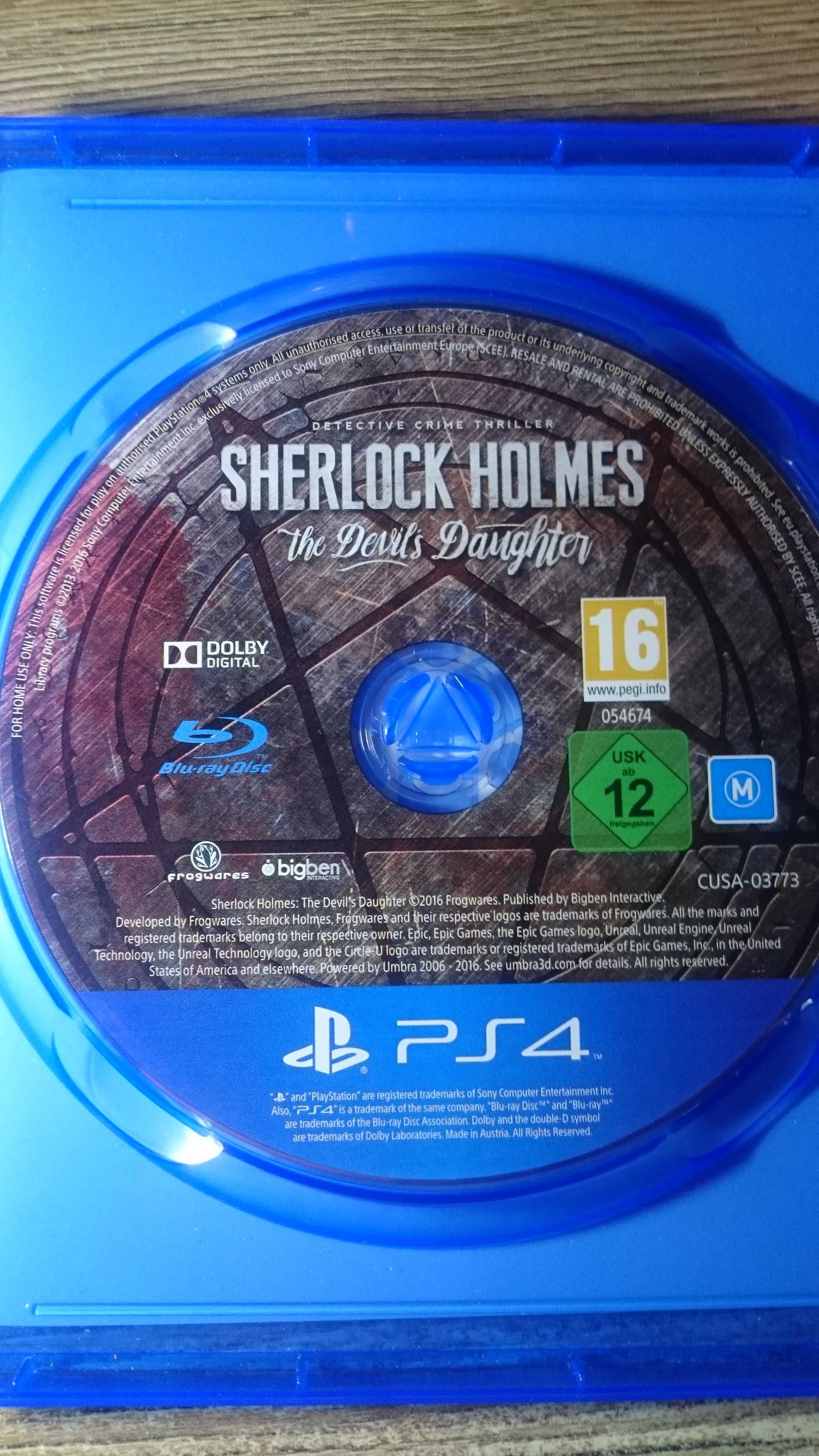 Sherlock Holmes The Devil's Daughter ps4 playstation 4 assassins