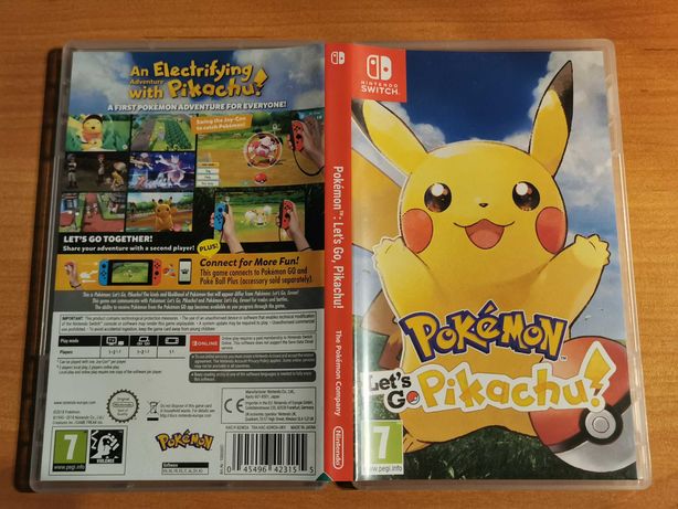 Pokémon: Let's Go, Pikachu! - gra Switch - ENG