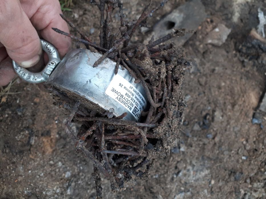 Magnes neodymowy do łowienia poszukiwań w wodzie F 300 2xM10 od Magtom