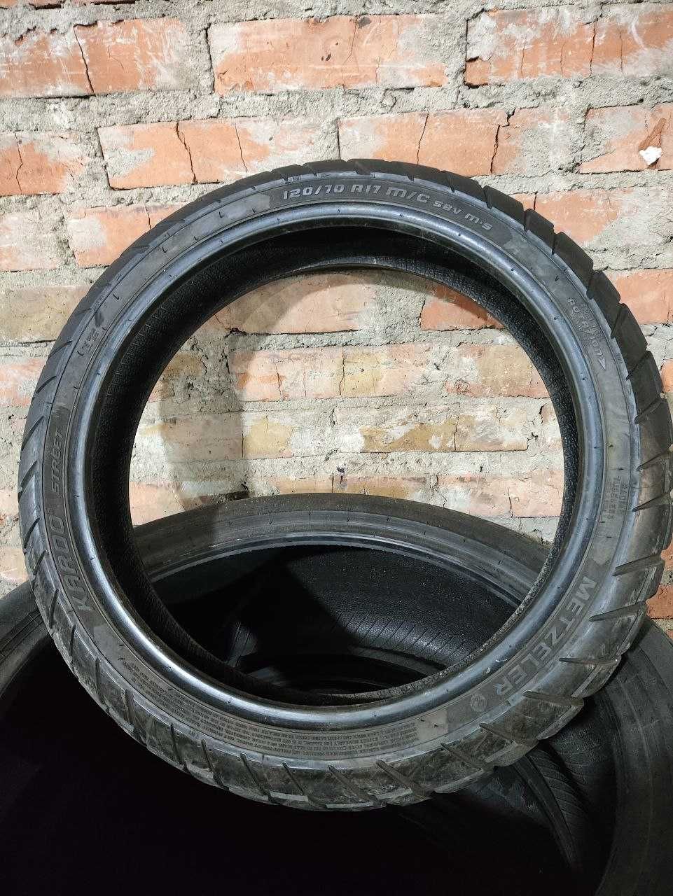 Мотошини 120/70 R17 + 180/55 R17 Metzeler KAROO STREET