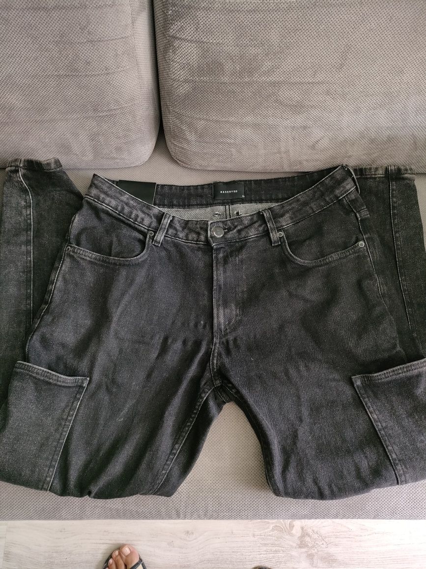 Spodnie młodzieżowe/męskie jeans Reserved 33