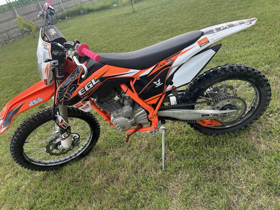 Motocykl EGL KEX AIR 250 enduro cross