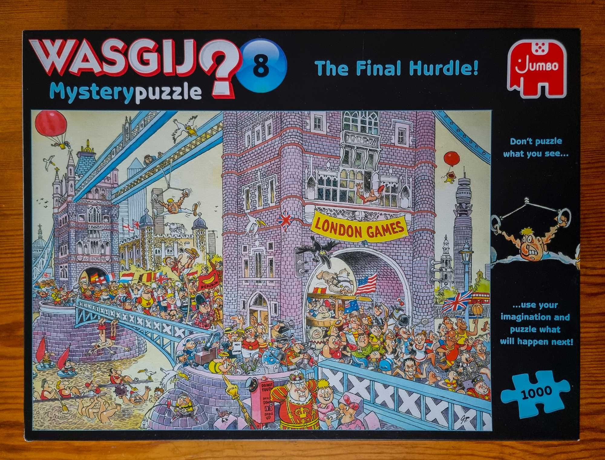 Puzzle Jumbo 1000 Wasgij Mystery 8 The Final Hurdle!