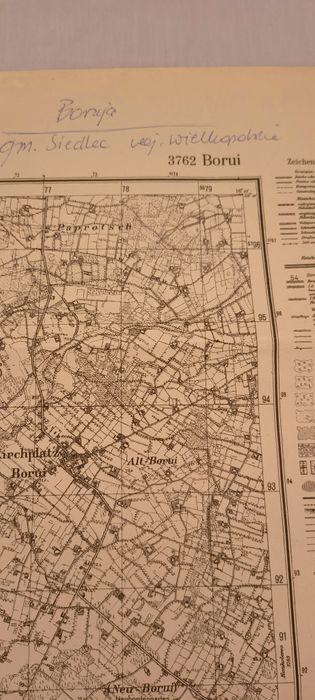 Stara Niemiecka Mapa 1940 -44