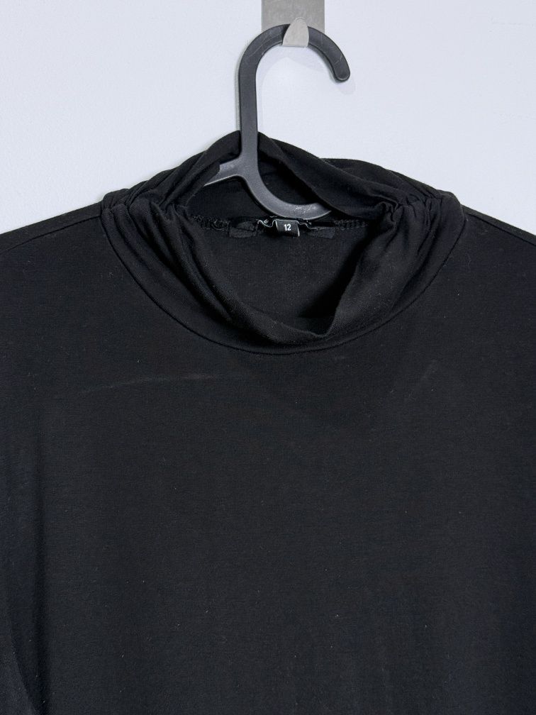 Czarny golf damski L
