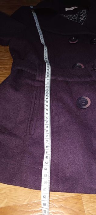 Płaszcz fioletowy Orsay