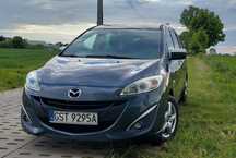 Mazda 5 , 7 osobowy, przesuwne drzwi, 1.6 MZ-CD, zamiana