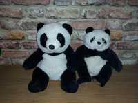 Dwie maskotki misie panda, ok 30 cm mięsiste,  puszyste grubaski