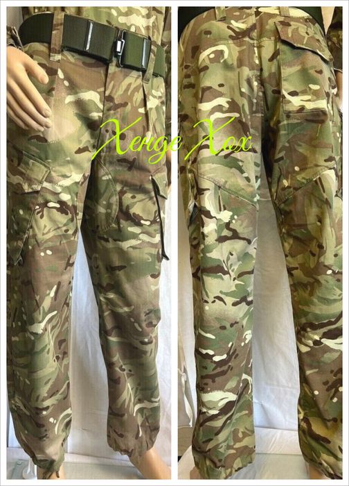 Комплект рубашка + брюки mtp, Мультикам армии Британии.