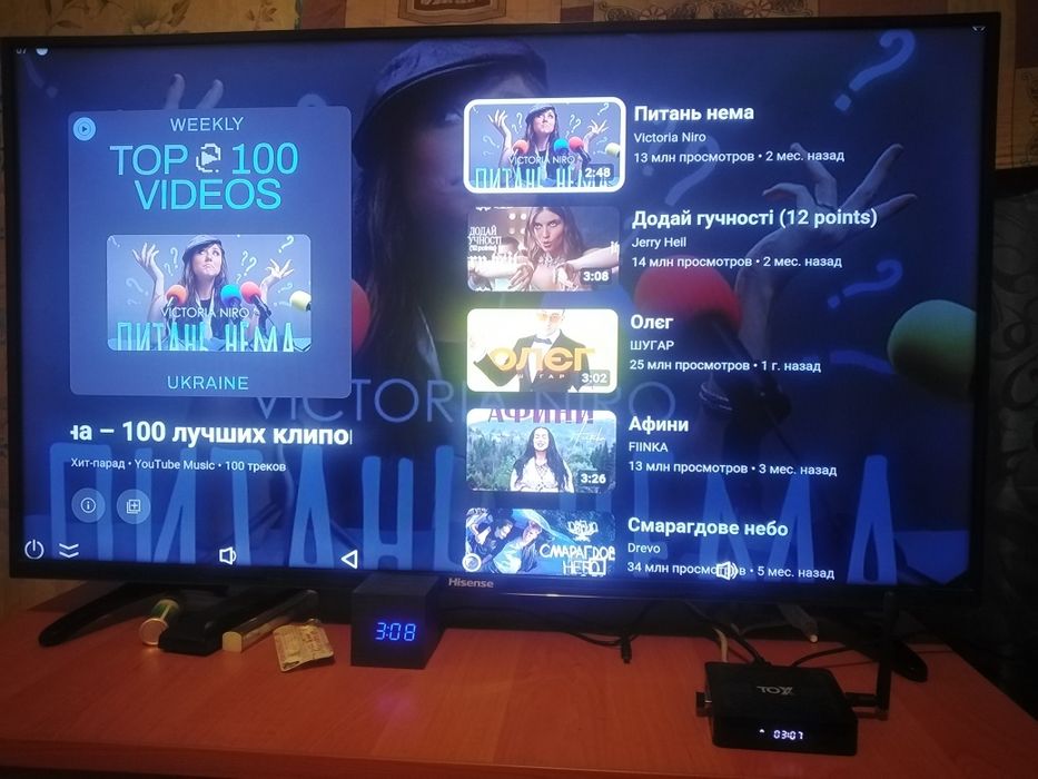 Смарт ТВ приставка TOX1 UGOOS 4/32 Гб Smart TV Box Android