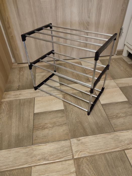 Nowy czarny organizer do przechowywania 3 poziomy