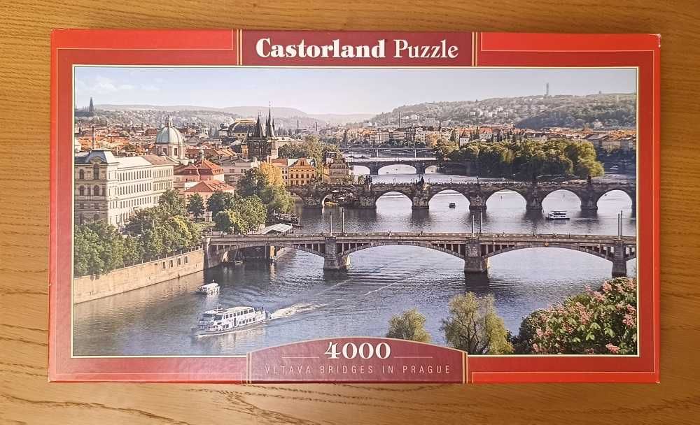 Puzzle Castorland 4000 el. „Mosty na Wełtawie”