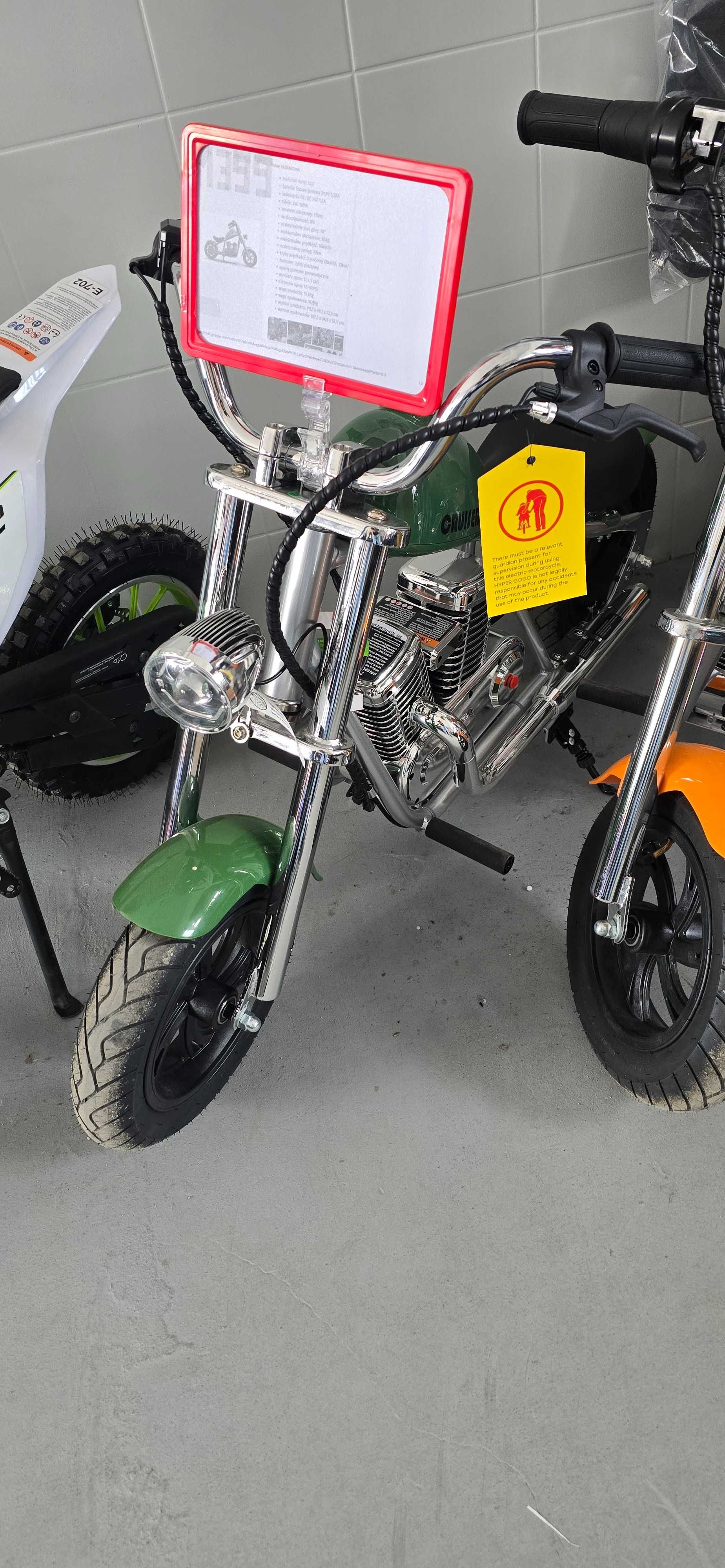 Mini Chopper Elekryczny ,Cruiser HYPER GOGO Plus  już od 3 lat