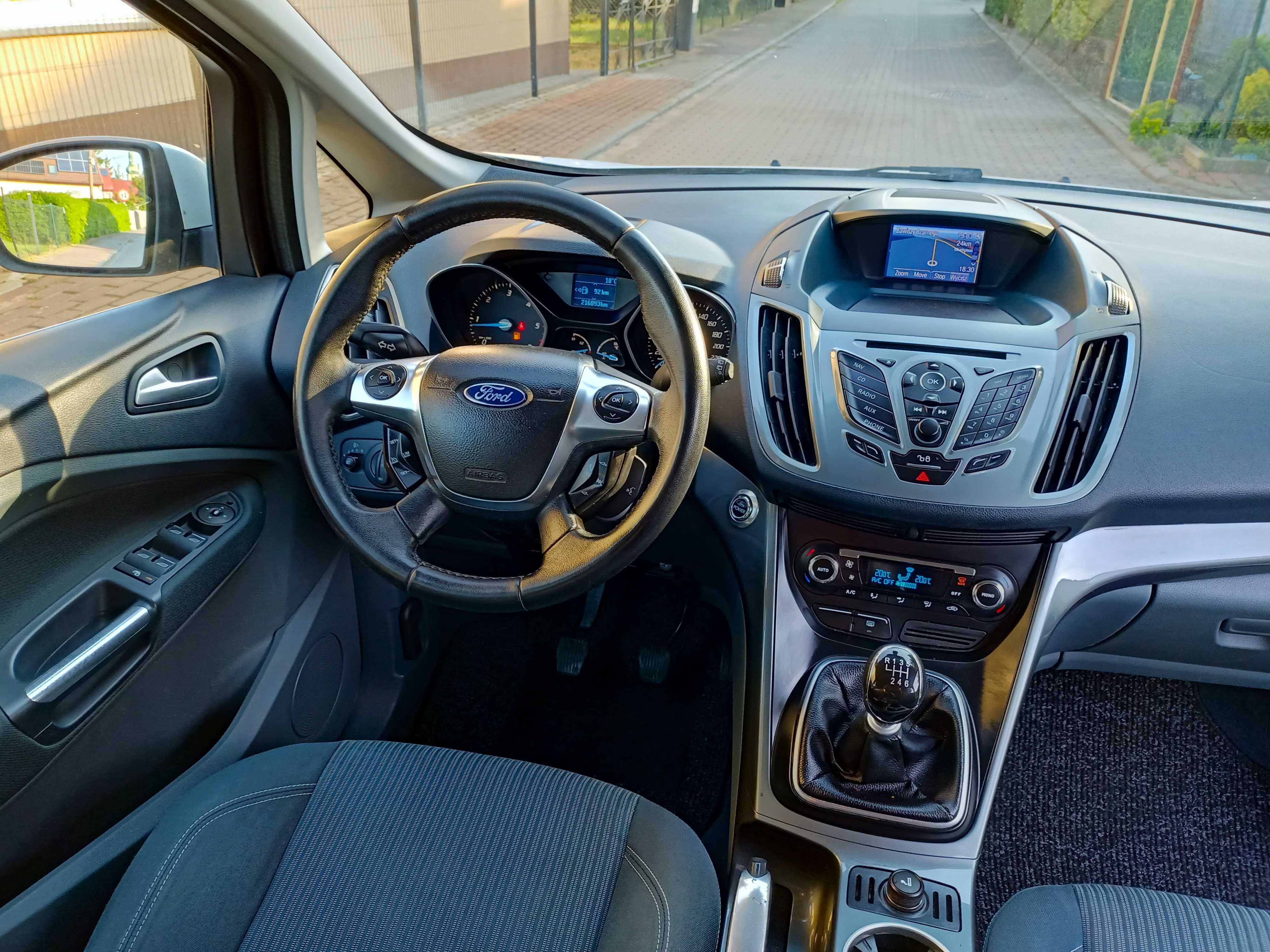 Ładny Ford Focus C-Max Nawigacja Kubełki Parktronic Klima Alu Oryginał