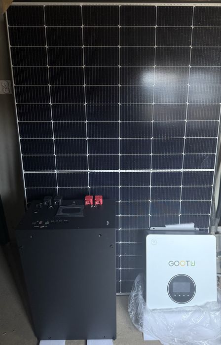 Zestaw PV off-grid falownik, panele, magazyn energi 16kwh