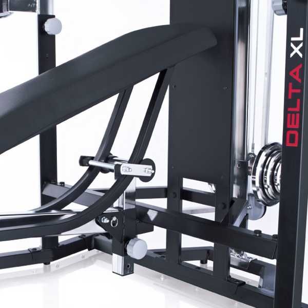 Pokazowy atlas Kettler Delta XL + 100 kg obciążenia,modlitewnik, gryfy