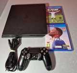Konsola  PS4 CUH 2016A + 2 Gry+ Pad+ Zasilacz