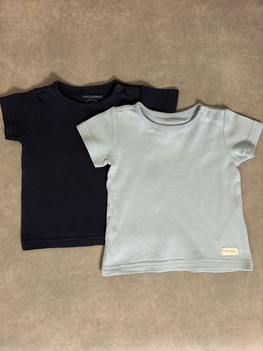 2pak koszulek z krótkim rękawem Coccodrillo r. 74