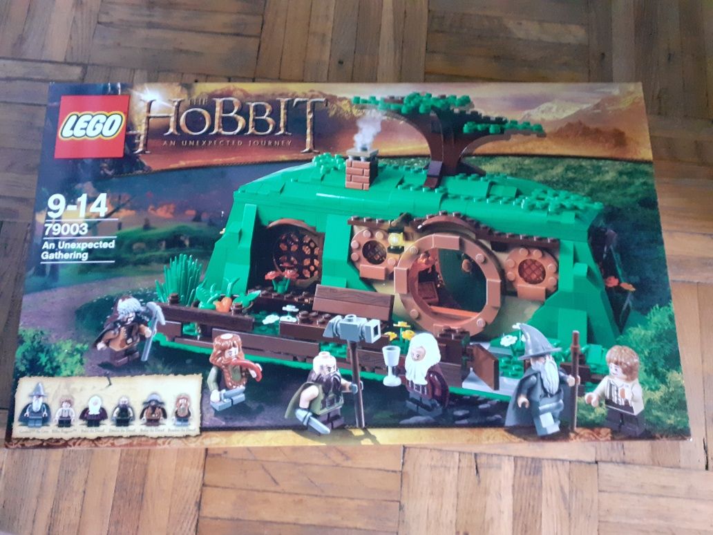 LEGO Hobbit 79003 Nowe Nieoczekiwane Zebranie Oryginalne Klocki Łódź