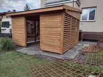 Altana  ogrodowa 3 m x 4 m z dachem jednospadowym