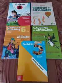 Cadernos de atividades português 5 ano